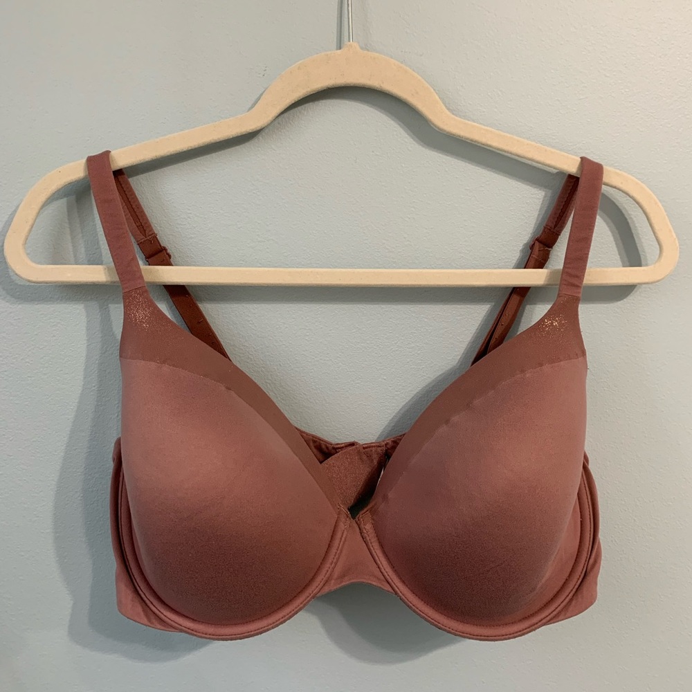 Mauve full coverage Body by Victoria bra